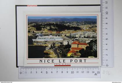 NICE : le port bateau ferry boat SNCM FERRYTERRANEE maritime vessel ship Schiff