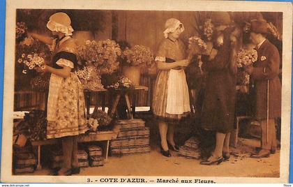 06 - Alpes Maritimes - Nice - Cote d'Azur - Le marche aux fleurs (N9389)