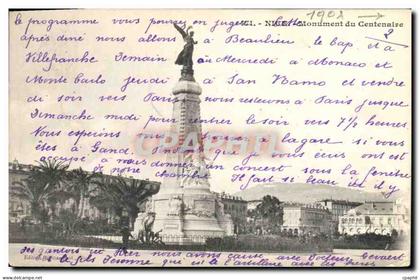 CPA Nice Monument du Centenaire