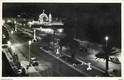 06 - Nice - La Promenade des Anglais et le Casino de la Jetée la Nuit - CPM - Voir Scans Recto-Verso