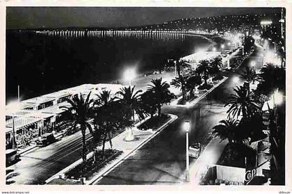 06 - Nice - La Promenade des Anglais la Nuit - CPM - Voir Scans Recto-Verso