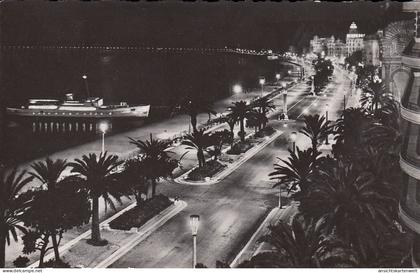 La Côte d'Azur, Nice la Nuit, la Promenade des Anglais ngl #D9916