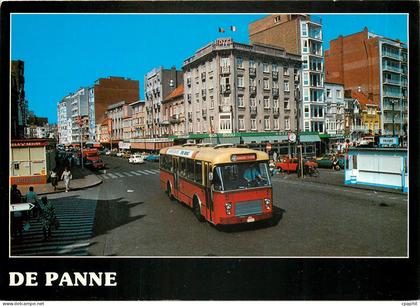 CPM DE PANNE Zeelaan en Markt Av de la mer et Marché