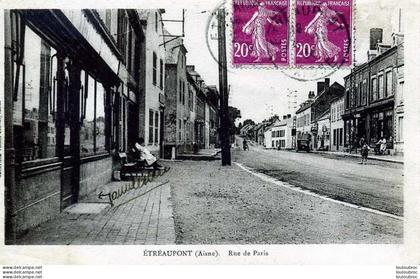 02 ETREAUPONT  RUE DE PARIS