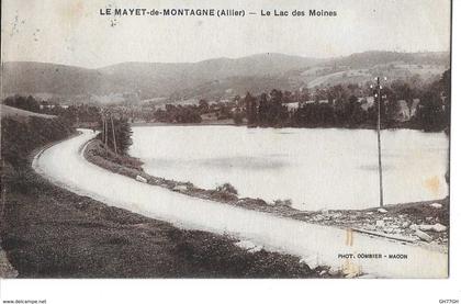 CPA LE MAYET-de-MONTAGNE -lac des moines