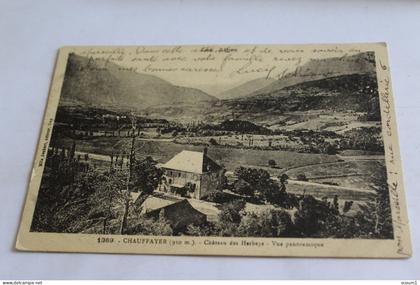 chauffayer chateau des herbeys vue panoramique 1933