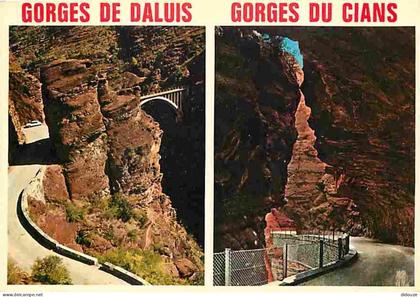 06 - Les Gorges de Daluis - Gorges du Cians - Multivues - CPM - Voir Scans Recto-Verso