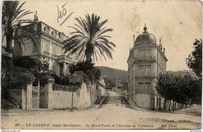 Le Cannet, Le Rond et lÀvenue de Vallauris