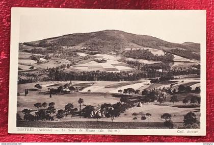 Boffres [07] Ardèche -☛La serre de Muans-☛Carte Postale CPA-Europe-France-WW2 1942 -timbre Pétain