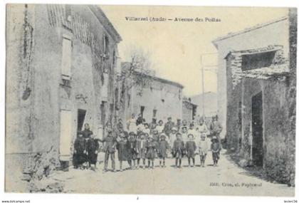 11 AUDE VILLARZEL AVENUE DES POILUS 1948 CPA