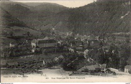 CPA Vue generale de Saint Hippolyte