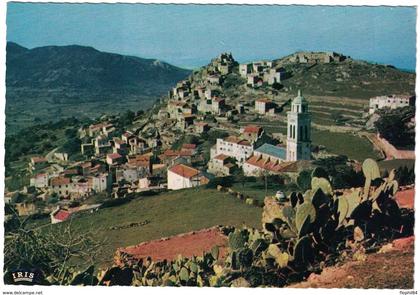 CORSE - CORBARA - VUE GENERALE.