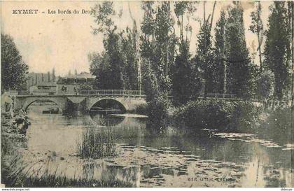 Carte Postale Ancienne - 24 - Eymet - Les bords du Dropt - CPA - Oblitération de 1917 - Voir Scans Recto-Verso - Poscard