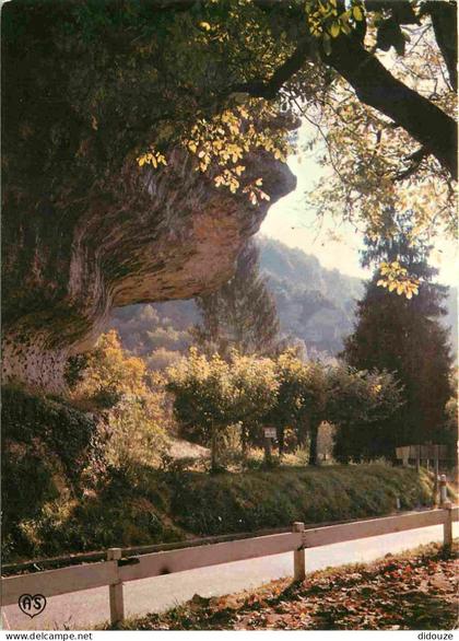 24 - Les Eyzies - Rocher de la Penne - CPM - Flamme Postale - Voir Scans Recto-Verso