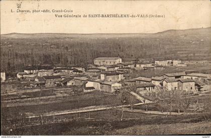 CPA Vue Generale De Saint Barthelemy De Vals