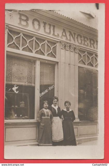 26 - Bourg de Péage - Carte photo boulangerie au 2 rue des Teppes