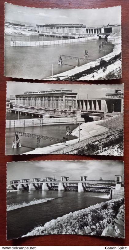 Donzère - Chute de Donzère-Mondragon - Usine Hydraulique André Blondin, Barrage de Retenue du Rhone - CPSM PF