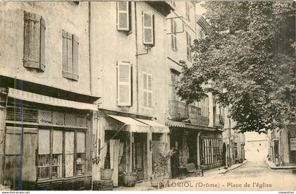 LORIOL place de l'église