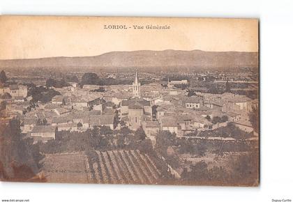 LORIOL - Vue générale - état