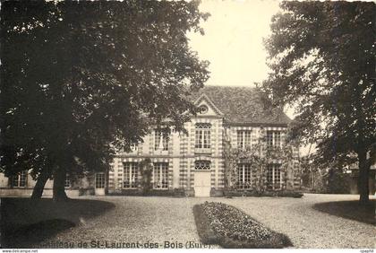 CPM Chateau de St Laurent des Boise Eure Marsilly sur Eure