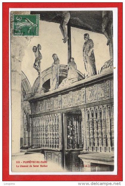 29 - PLONEVEZ du FAOU --  Le chancel de St Herbot