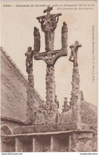 Ergué-Gabéric (29 - Finistère)  Calvaire de Kerdévot