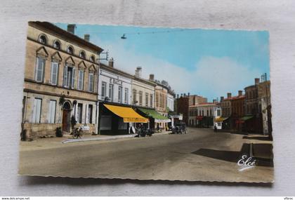 Cpsm, Etauliers, la route vers Mirambeau, Gironde 33