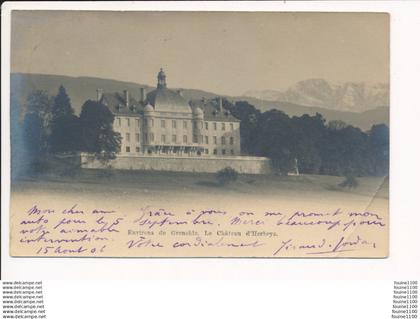 environs de GRENOBLE le château d'  HERBEYS