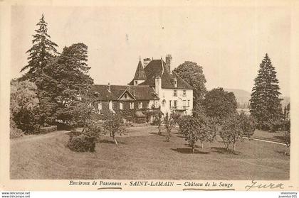 CPA Saint Lamain-Château de la Sauge    L1495