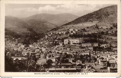 Bourg - Argental - Vue Generale - CPA