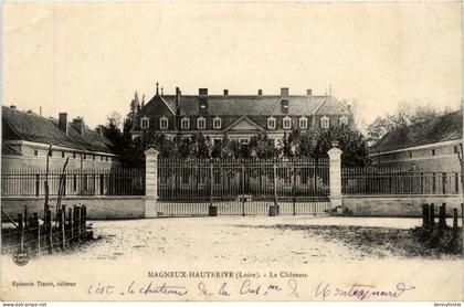 Magneux-hauterive, Le Cahteau