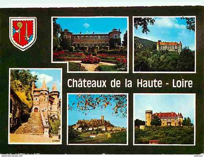 43 - Haute Loire - Chateaux de la Haute Loire - Multivues - Blasons - CPM - Voir Scans Recto-Verso