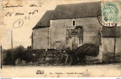 CPA FERRIERES - FERRIERES-en-GATINAIS - Chapelle St-Lazare (631943)