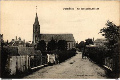 CPA FERRIERES - FERRIERES-en-GATINAIS - Vue de église - coté Sud (632089)
