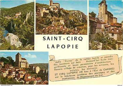 Carte Postale - 46 - Saint Cirq Lapopie - Multivues - CPM - Voir Scans Recto-Verso - Poscard - Carta Postal -  Postkarte