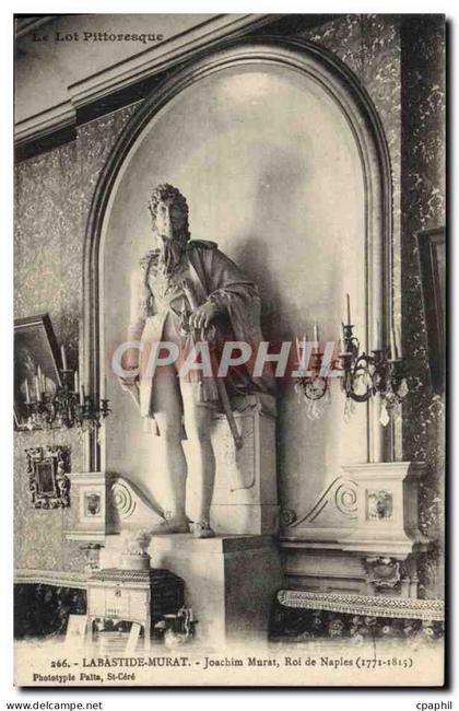 CPA Labastide Murat Joacjim Murat Roi de Naples