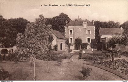 Les Bruyeres CPA Seiches sur le Loir