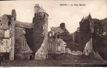 CPA Gratot Le Vieux Manoir