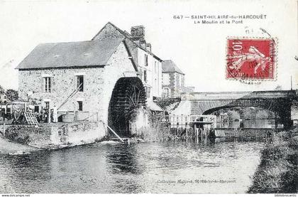 D50 / SAINT HILAIRE DU HARCOUET - le moulin et le pont