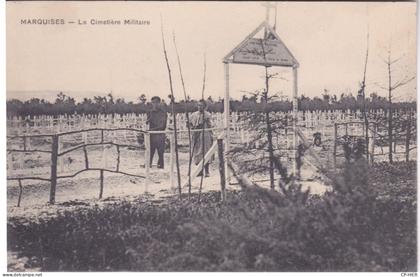 51 - MARNE - MARQUISES - CIMETIERE MILITAIRE CHAMPAGNE ARDENNE