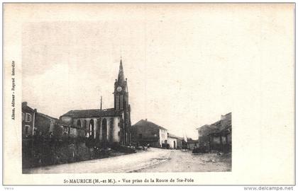 Carte Postale Ancienne de SAINT MAURICE