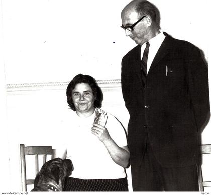 PHOTO Ancienne de CHARNY - Donneur de sang (10x9 cm)