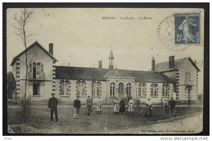 58 - SAINT-MARTIN-SUR-NOHAINE - Les Ecoles - La Mairie