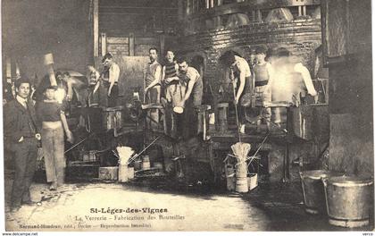 Carte postale ancienne de SAINT LEGER des VIGNES