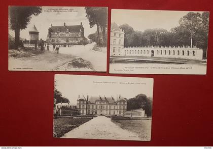 3 cartes  -  Raray ( 60 . Oise  )