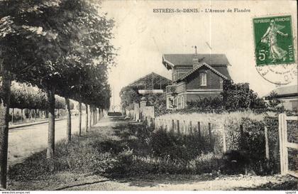 Estrees Saint Denis CPA L'avenue de Flandre