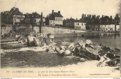 Le pont de Pont Sainte Maxence