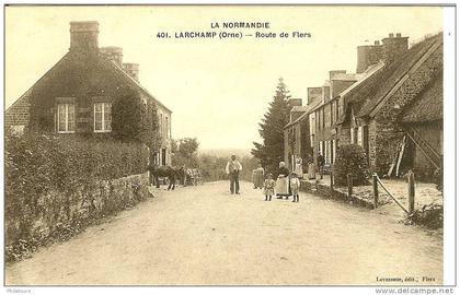 LARCHAMP  -  Route de Flers