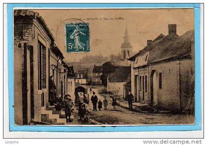 DIVION --  Rue du Moulin