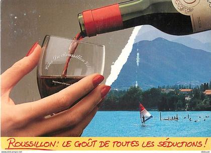 Carte Postale - 66 - Pyrénées Orientales - Le Roussillon - Carte Publicitaire les Côtes du Roussillon et les Côtes du Ro